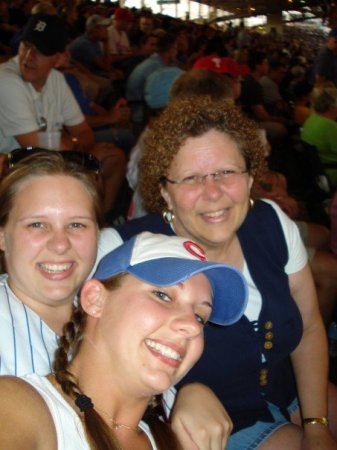 Cubs Game With My Girls