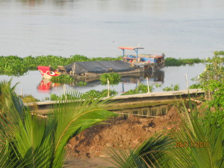 behind condo in Saigon