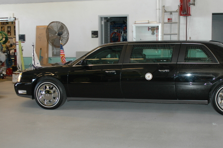 Vice President Cheney's vehicle