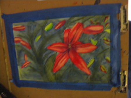 Day Lillies water color