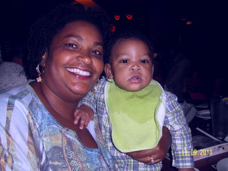 Auntie LAS/Lil Broderic 7months old