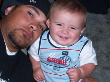 Son Brandon and Gbaby Kaysen