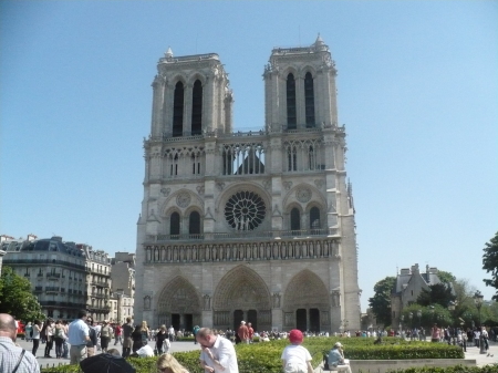 2008 at Notre Dame in Paris