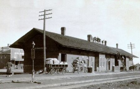 Depot in Channing, MI