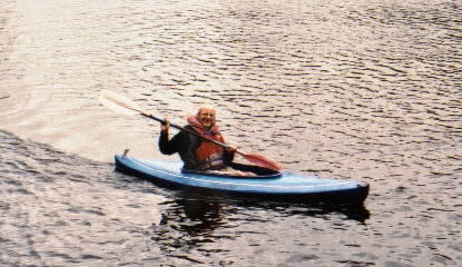 Kayaking on Milford Sound NZ 2001