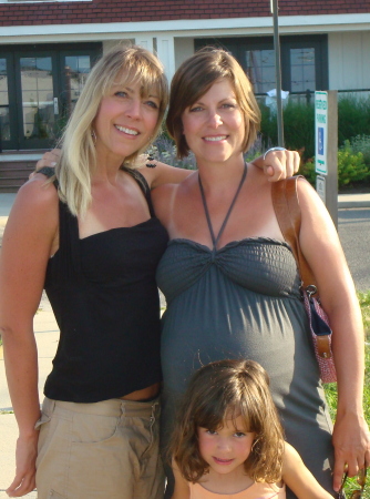 My sister and neice on my 42nd birthday