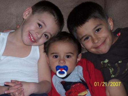 My 3 precious Grandkids, Noah, Jace & Jacob