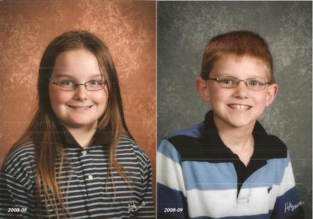 The twins in 4th grade!