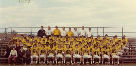 1972 Varsity Team