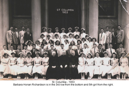 ST. COLUMBA&#39;S SCHOOL - PHOTO - 1953