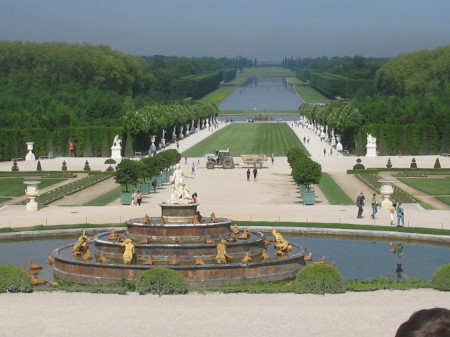 in paris at Versailles