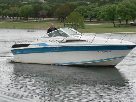 Boating on Lake Travis