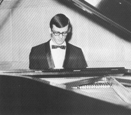 Senior recital in 1970