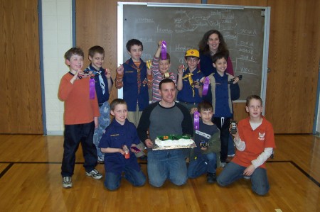 The Worcester Mormon Scout group pic