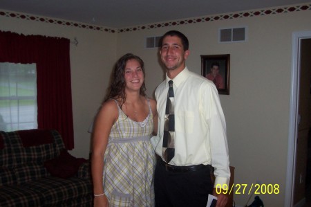 My son Eric and his friend Kristin