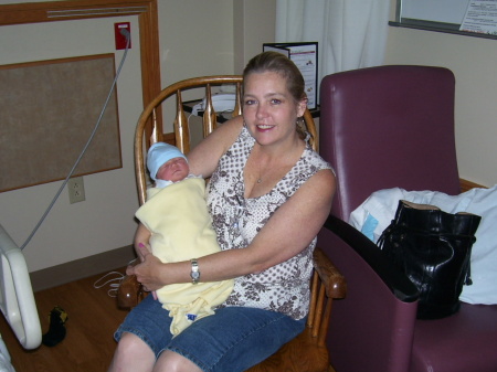 6/2008 with new grandson Sklar