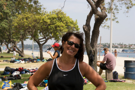 Denise at Mother's Beach - Long Beach
