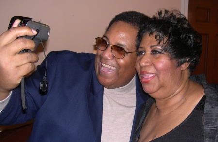 Damon Harris and Arthea Franklin