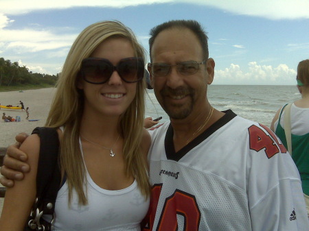 My daughter Sammy and I at Naples beach