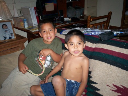 My two youngest grandson's