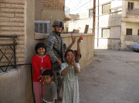 Our son Chris in Iraq