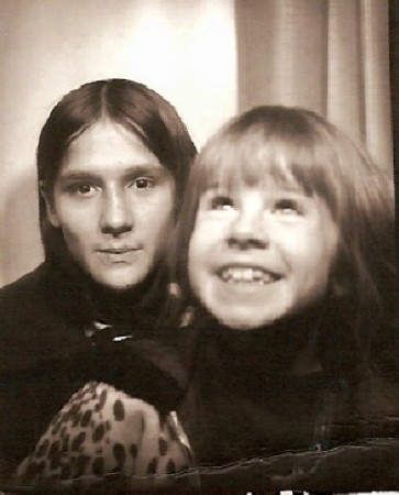 Barb Raley & me...a long, long, long time ago