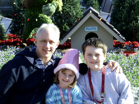 Chuck, Lauren & Carter at Disney