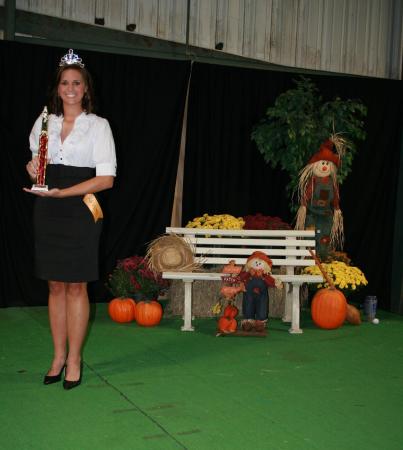 Joscelyn won Fairest of the Fair 2008