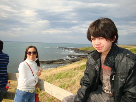 Ju and Austin at Phillip Island