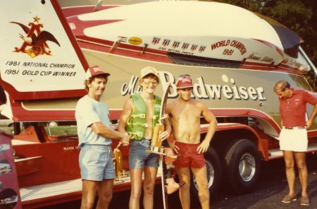 Boone lake dam waterski tournament