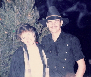 Me & Mark Christmas 1984!