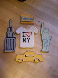 NYC cookies for local wedding