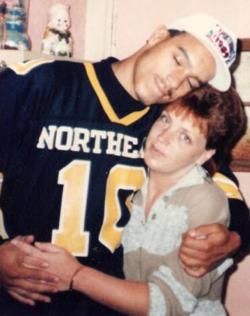 me & mom  1987