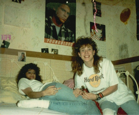 Tracy Hollis ('90) & Me