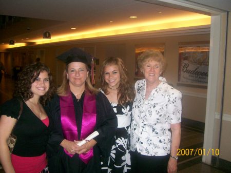 Me, the girls, and mom