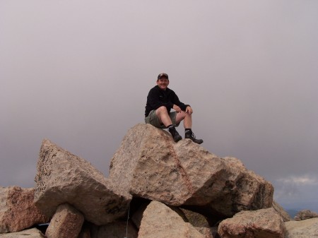 Top of Mt Evans