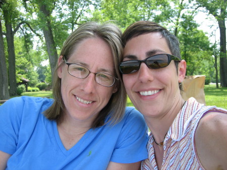 Picnicing and studying by the lake