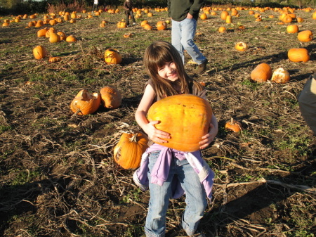 the pumpkin kenzie chose