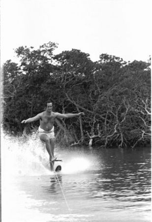 Rodriguez Key waterskiing 1970