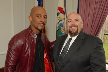 Meeting with Montel Williams....