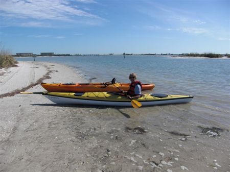 Kayaking in Florida, May, 2010