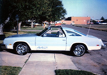 My old car with ML Thorton in the background.