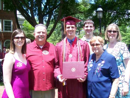 Kyle's graduation May 2008