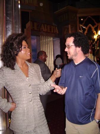 talking to Oprah in Vegas