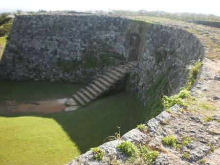 Castle wall - Okinawa July 2011