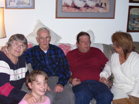 My Mom and Dad, my wife Helen and niece Norma