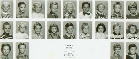 Laurel School Kindergarten 1957