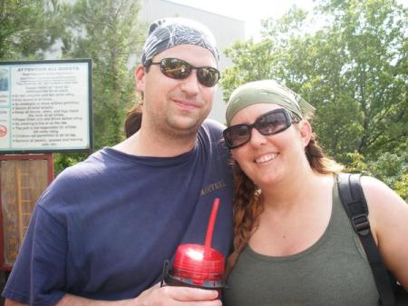 Me & Keith at Six Flags