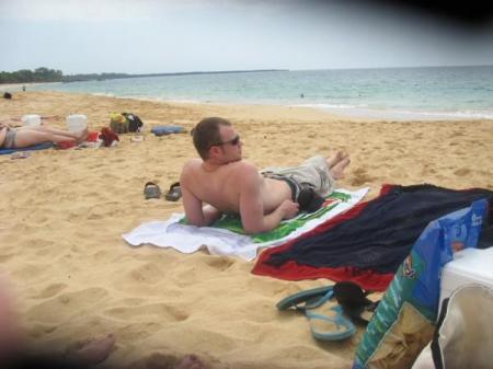 adam at big beach