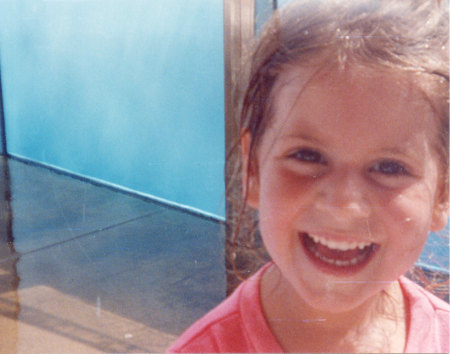 my daughter Amy, at Sea World (1992?)